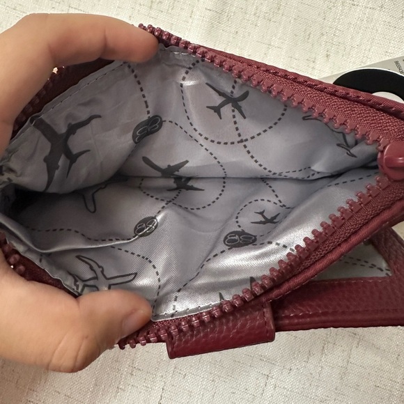 Samantha Brown Burgundy Wallet - Picture 7 of 11